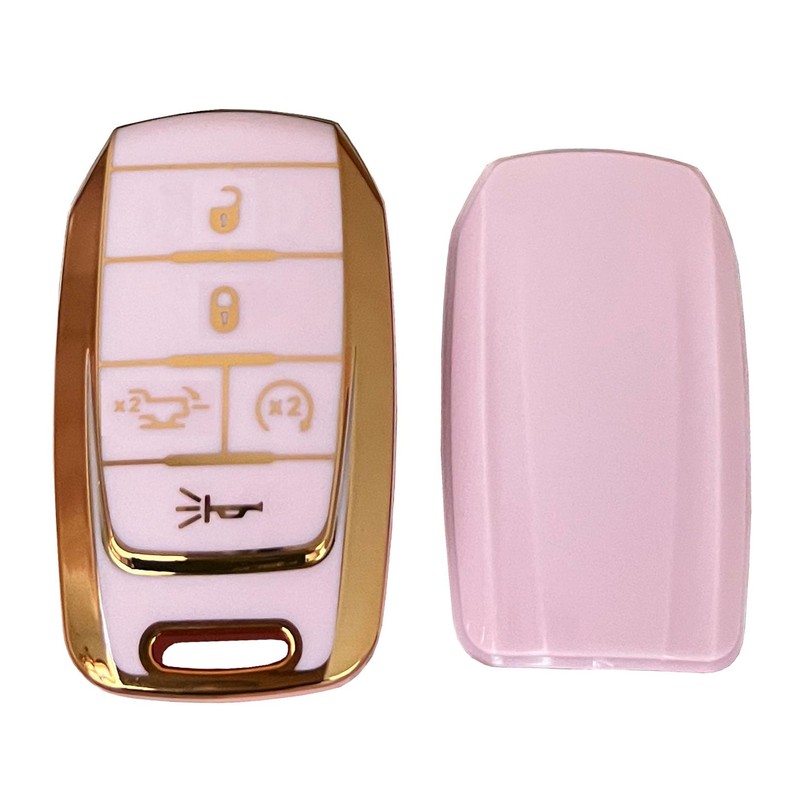 QIXIUBIA Keyless Entry Remote for Ram Key Fob Cover Protective