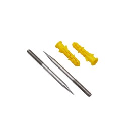 3D Stainless Steel House Number, Weatherproof and Easy to Clean, Silver, XXL, 25 cm High, Suitable for Outdoor Use, with Mounting Material, Brushed, Arial (9)