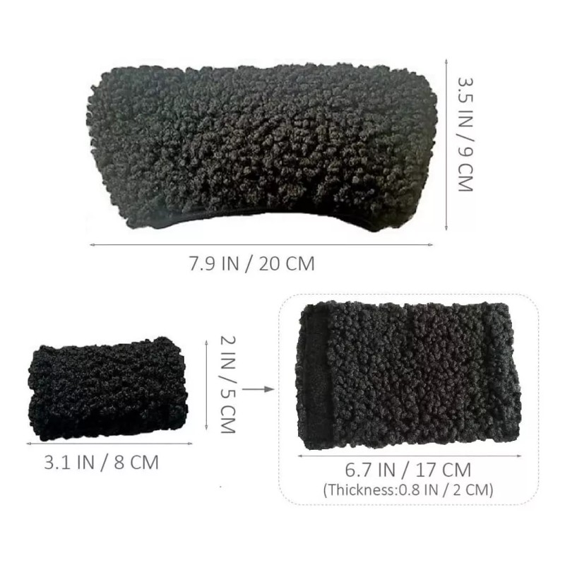 Uu-zhang Muletas Universales Para Axilas, Mango De Algodón P