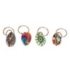 20pcs Shell Dreadlocks Ring DIY Cute Exqusite Hair Braiding Pendant