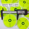 SIZIKJXGHWYI 80x12mm Large Bubble Spirit Level Degree Marked Surface Round