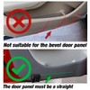 2pcs 3D Magnetic Car Door Step LED Welcome Logo Shadow