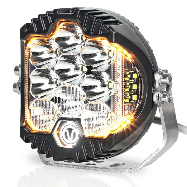 EKXAP 5 Inch 50W LED Driving Light, 5000LM Offroad Light