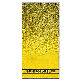 Borussia Dortmund BVB Hand Towel Colour Gradient 50 x 100 cm Black