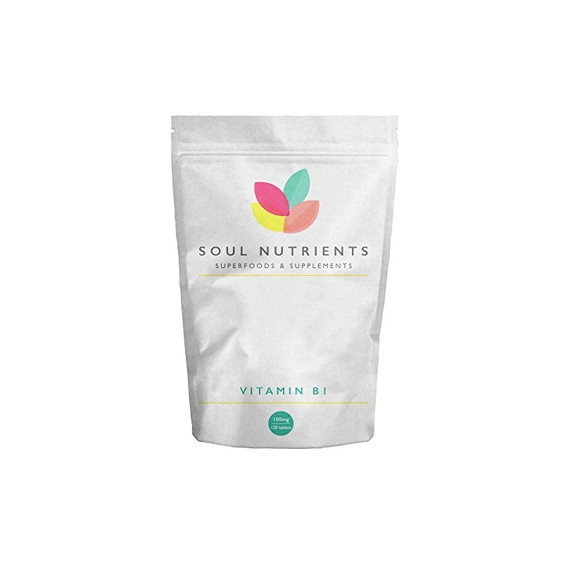 Vitamin B1 (Thiamine) Tablets- 120 Tablets 3 Months Supply