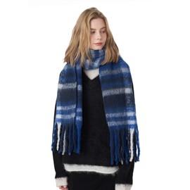 Vintage Scarfs for Women Warm Shawls and Wraps for Evening Dresses Soft Poncho Coat Thick Cashmere Wrap Cozy 2025