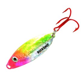 Northland Buck Shot Rattle Spoon (1/16-Ounce, Red)