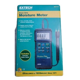 Extech 407777 Heavy Duty Moisture Meter NEW