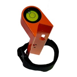Portable measuring instrument, special horizontal bubble for tower ruler, handheld fixed right angle 90 degree level, adjustable slope bar