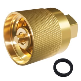 Forklift Propane Tank Connector – RE7141F Female Fitting Adapter Valve for Forklift Propane Systems Propane Quick Connect Fittings