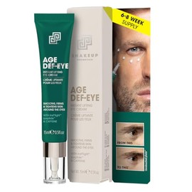 Shakeup Cosmetics Crema de ojos para hombre, frmula de levantamiento y reafirmacin, ayuda a reducir las lneas finas y las patas de gallo, hidratando  