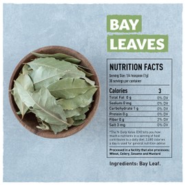 Eastanbul Bay Leaves, 1.1oz, Dried Bay Leaves Whole, Bayleaf, Farm Fresh, Handpicked Vegan Laurel Leaves, Turkish Spice for Cooking, Tea, Natural, Vegan, Gluten Free