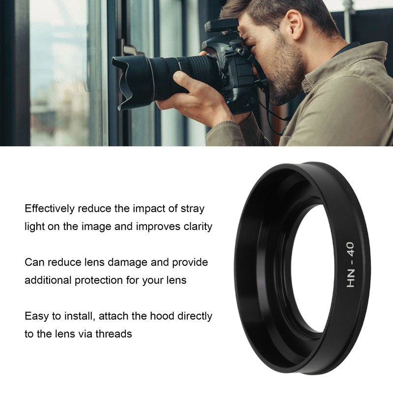Lens Hood Interference Light Avoidance Protection Anti Damage Portable for