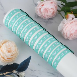 Meajjew 12PCS WWJD Christian Bracelet Pack, Christian Jesus Gifts Adjustable Wristbands, WWJD Bracelets Bulk - What Would Jesus Do Bracelet for Women Men, 12 Green