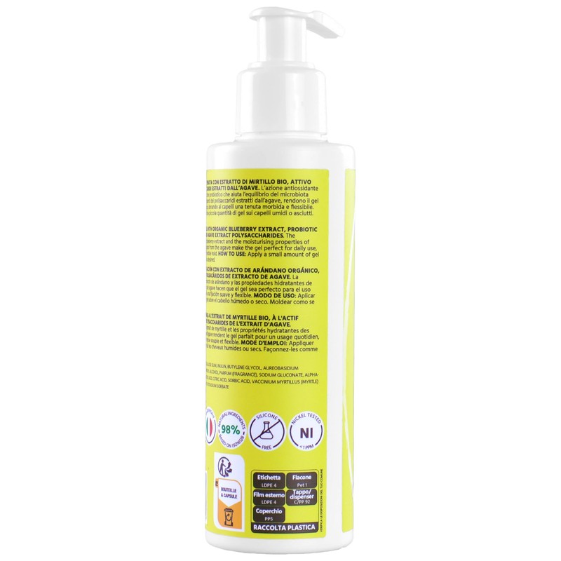DIVINA BLK Sport&Go Gel Styling Long-Lasting for Wavy, Curly and
