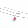 constantlife Teddy Bear Cremation Jewelry Ashes Heart Urn Necklace for