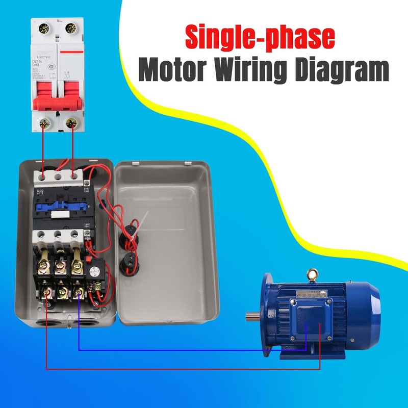 Magnetic Electric Motor Starter - 220/240V 11KW 25-45AMP - 15