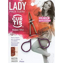 Best PROFESSIONAL Scissor TWEEZERS Great PRECISION for Facial Hair,Ingrown Hair,Fine Hair, Blackhead. LESS PAIN,Silver & Purple Men/Women with EASY SCISSOR HANDLE Expert Tools Made in MEXICO (UPDATED)