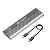 Skyerd M.2 NVMe PCIe 128 GB Aluminum Portable External SSD