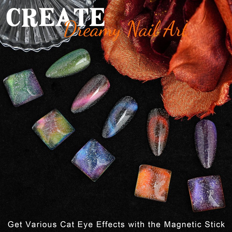 Cat Eye UV Gel Nagellack, UV Nagellack Set Gel Nagellack
