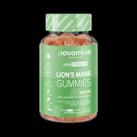 Novomins Lion's Mane Vitamins 60 Gummies 30 Days Supply