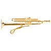 Miniature Trumpet Model High Simulation Mini Musical Instrument for Home