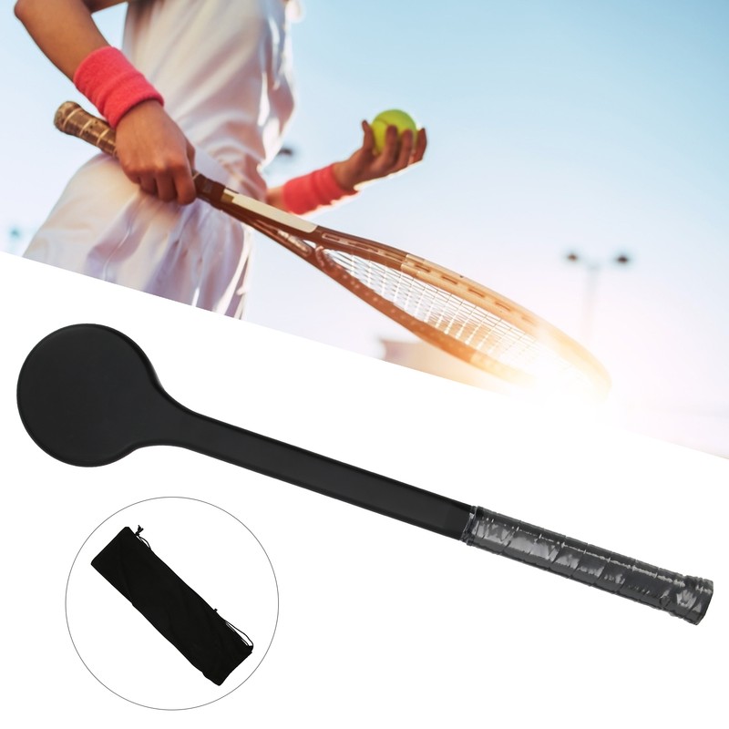 Tennis Racket Carbon Pointer Spoon Accurate Batting Training Aid Tennis