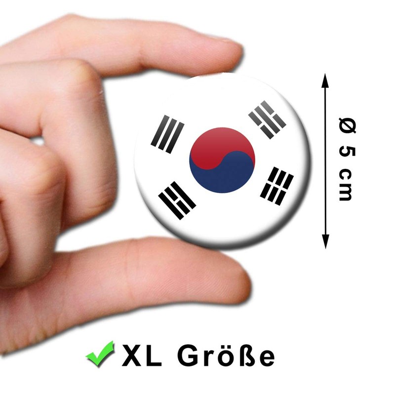 South Korea Flag Fridge Magnet Country Flags Travel Souvenir Fridge