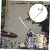 Vaguelly Drum Cowbell Mounting Pole Cowbell Holder Extension Rod for