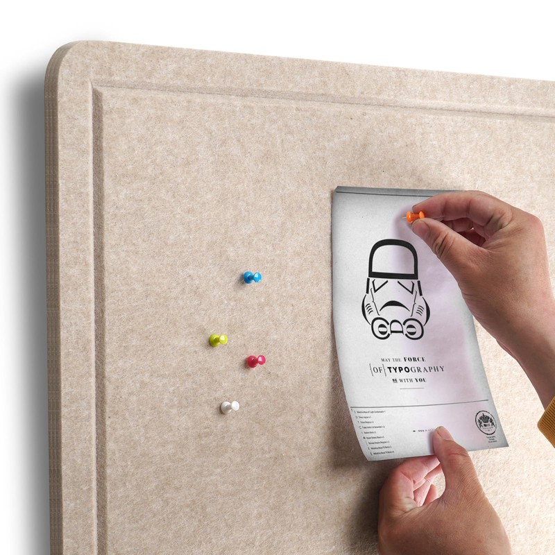 Large Cork Bulletin Board - 60 X 36 Inches With