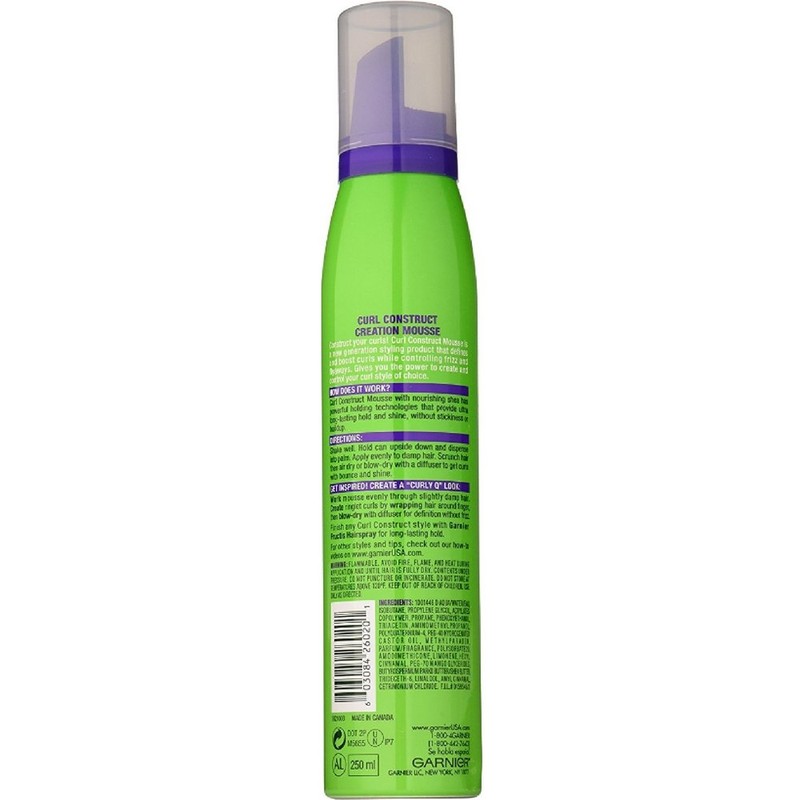 Garnier Fructis Style Curl Construct Creation Mousse Extra Strong Hold,