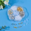 7 Styles Silicone Earring Backs Replacements for Studs/Droopy Ears/Heavy Earring,550Pcs