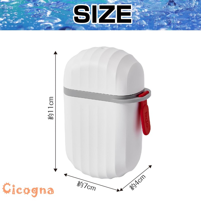 Cicogna C2289 Portable Soap Holder, Stylish, Soap Case, Soap Case,