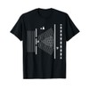 Double Slit Experiment Physics Enthusiast Elementary Physics T-Shirt