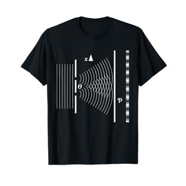 Double Slit Experiment Physics Enthusiast Elementary Physics T-Shirt