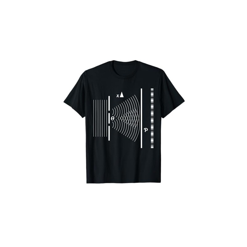 Double Slit Experiment Physics Enthusiast Elementary Physics T-Shirt