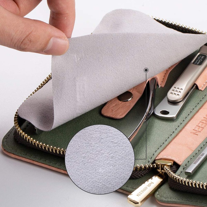 Manicure Pedicure Set, 7-piece Professional Nail Care Nail Clippers Case