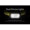 EdisonBright Nitecore NU25 400 USB-C Rechargeable Lightweight Dual Beam Headlamp