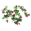 Artificial Rose Vine High Simulation Decorative Rose Vine Garland Fake