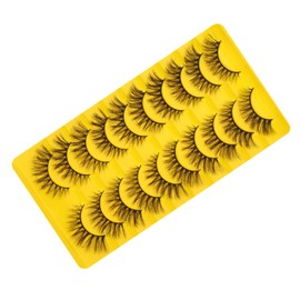 Ipetboom 20pairs Bulk Eyelashes Lash Cluster Kit False Half Lashes Extensions for Daily Party Night