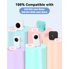 Phomemo Transparent Labels for D30/Q30S/Q31 Label Printers, Compatible with Colorwing