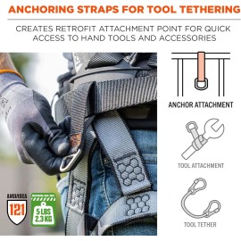 NoBrand Tool Belt Loop Attachment for Tool Tethering, 5lbs