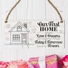 New Home Plaque - Celebrate Your First Home with Love
