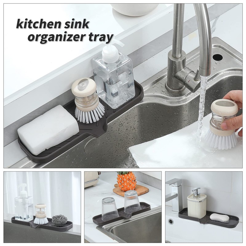 MicoYang Silicone Bathroom Soap Dishes with Drain Spout-Bathroom and Kitchen