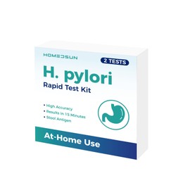 HOMEDSUN 2-Pack H Pylori Stool Antigen Test Kit, Results in 15 Minutes