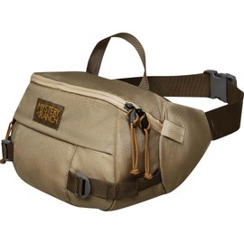 Mystery Ranch Hip Monkey Fanny Pack - Adjustable Hip or Shoulder Bag Perfect for Travel, Hiking & Everyday Carry - 8L, Hummus