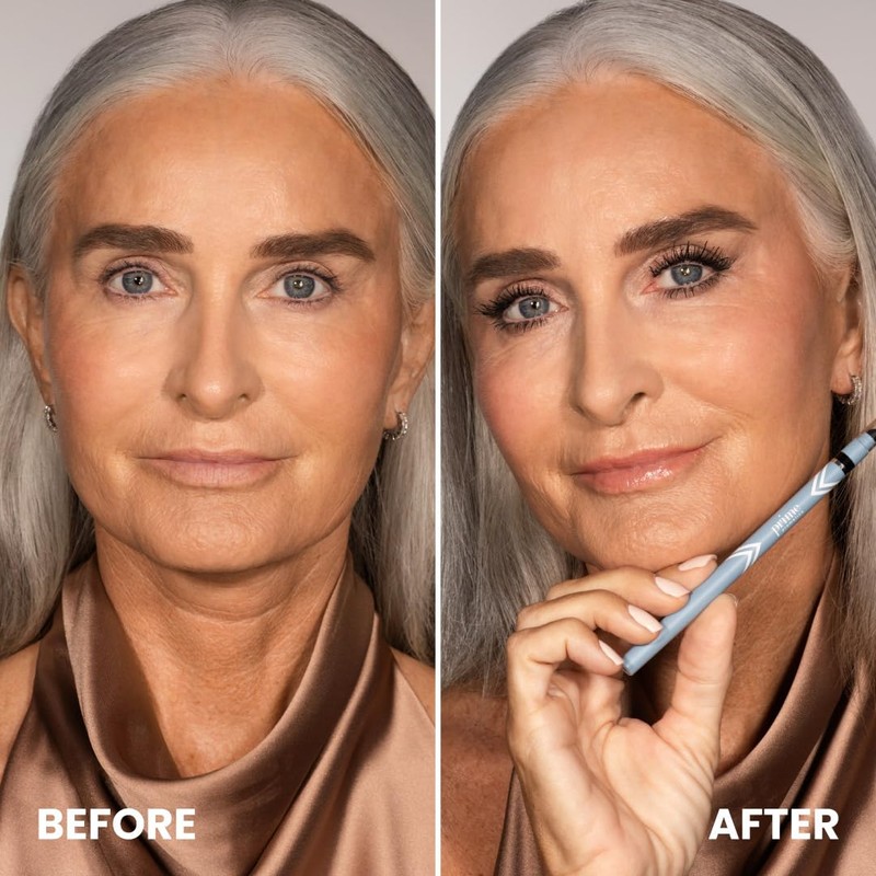 PRIME PROMETICS PrimeEyes Glide Eyeliner for Mature Women – Waterproof,