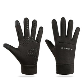 Touchscreen Gloves Men Women Cycling Gloves Windproof Running Gloves Thermal Gloves Winter Non-Slip Touchscreen Sports Gloves for Cycling, Running, Hiking