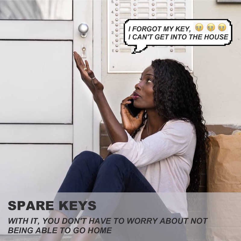 Hide A Key Holder Outdoor Natural Rock, Safe for Outdoor