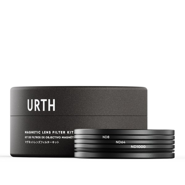 Urth 39mm 3-in-1 Magnetic Lens Filter Kit (Plus+) — Neutral Density ND8, ND64, ND1000, 20-Layer Nano-Coated, Ultra-Slim Camera Lens Filters
